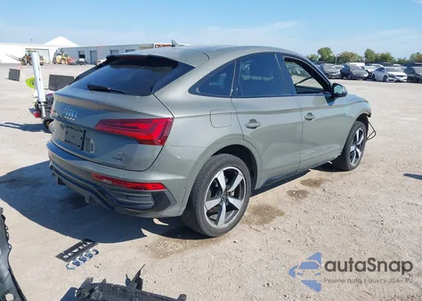 2023 Audi Q5 Sportback Prestige 45 Tfsi S Line Quattro S Tronic из США, поврежденный, VIN WA16AAFY2P2127318